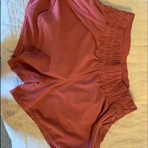 pink lulu shorts